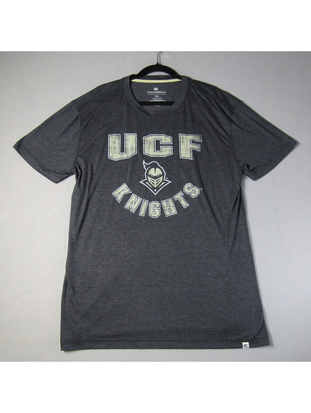 NWT Colosseum UCF Knights Graphic T-Shirt Men's XXL Dark Grey